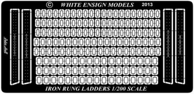 1/200 Generic Ladder Rungs & Drilling Templates