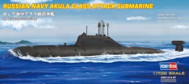 1/700 Russian Akula Class Submarine