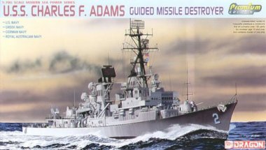 1/700 USS Charles F. Adams DDG-2 Destroyer