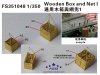 1/350 Wooden Box and Net #1