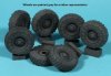 1/35 Realistic Sagged Wheels for FMTV