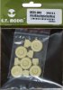 1/35 WWII US Willys MB Jeep Weighted Wheels (5 pcs)