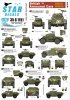 1/35 British Armoured Cars, Staghound, Humber SC & M3 White SC