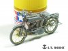 1/35 Peugeot 1917 750cc 2 cyl Motorcyle Detail for Meng HS-005