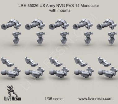 1/35 US Army NVG PVS 14 Monocular with Mounts