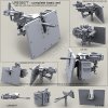 1/35 MK19-3 40mm Grenade Machine Gun with SAG Shield #3