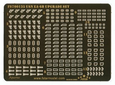 1/700 EA-6B Prowler Upgrade Set for Trumpeter