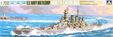 1/700 USS Battleship BB-55 North Carolina