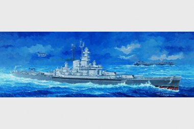 1/350 USS Battleship BB-59 Massachusetts