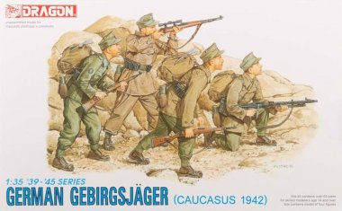1/35 German Gebirgsjager, Caucasus 1942