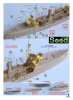1/700 WWII IJN Gunboat Saga Resin Kit