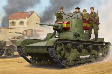 1/35 Soviet T-26 Light Infantry Tank Mod.1935