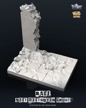 1/35 Base for Nest Destroyer Grunt