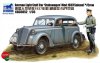 1/35 Opel Olympia Modello 1937 (Saloon) "Stabswagen" w/2 Figures