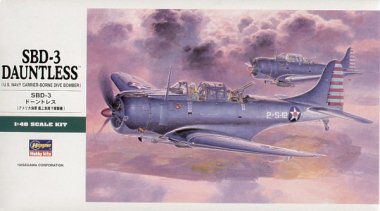 1/48 SBD-3 Dauntless "US Navy Carrier-Borne Dive Bomber"