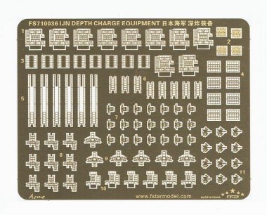 1/700 IJN Depth Charge Equipment