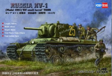 1/48 Russian KV-1 Model 1941 "KV Small Turret" Tank