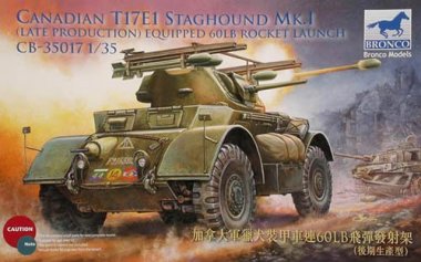 1/35 Canadian T17E1 Staghound Mk.I Late with 60lb Rockets