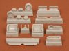 1/72 MiG-21bis Wheel Bays & Wheels for Zvezda