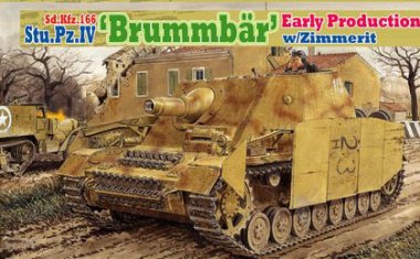 1/35 Sd.Kfz.166 Stu.Pz.IV "Brummbar" Early Production w/Zimmerit