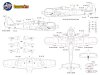 1/72 Fw190A, F, D Airframe Stencils