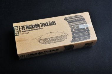 1/35 German E-25 Tank Workable Track Links