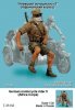1/35 German Motorcycle Rider #2, Africa Corps