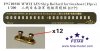 1/700 WWII IJN Ship Bollard for Gunboat (12 pcs)