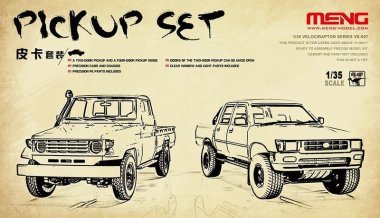 1/35 Pick Up Truck Set (2 Vehicles)