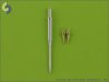 1/32 F-16 Fighting Falcon Pitot Tube & Angle Of Attack Probes