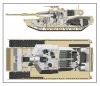 1/35 M1A1/M1A2 Abrams MBT with Full Interior