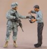 1/35 Modern US Army Sergeant and Iraq man "Coffee"