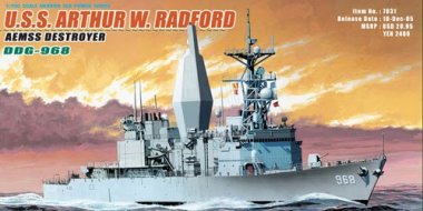 1/700 USS Destroyer DDG-968 Arthur W. Radford AEMSS