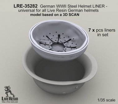 1/35 WWII German Steel Helmet Liner #1