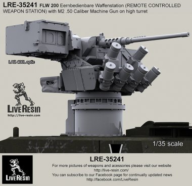 1/35 FLW 200 Eernbedienbare Waffenstation (M2 Cal.50 MG) #2