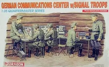 1/35 German Communication Center w/Sign