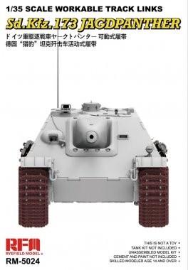1/35 Workable Tracks for Sd.Kfz.173 Jagdpanther