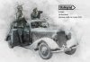 1/35 German Staff Car Crew, On the Road (3 Figures)