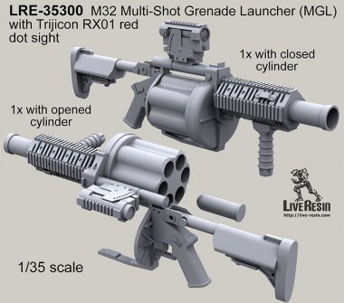 1/35 M32 Multi-Shot Grenade Launcher (MGL)