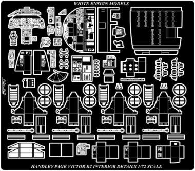 1/72 Handley Page Victor K2 Interior Detail Up for Airfix