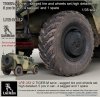 1/35 Tiger-M Sagged Tire and Wheels Set