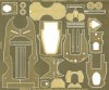 1/350 Bismarck Class Upper Superstructure Deck Plates for Tamiya