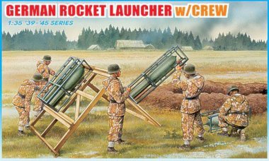1/35 German Rocket Launcher w/ Crew