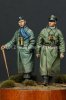 1/35 WWII German Panzer Officer "1 Panzer Division" (2 Figures)