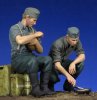1/35 WWII German Soldiers at Rest