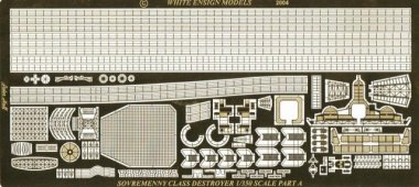 1/350 Sovremenny Class Destroyer Detail Up Parts for Trumpeter
