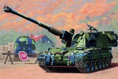 1/35 British 155mm AS-90 Self-Propelled Howitzer