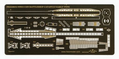 1/350 WWII USN Battleship Catapult (Early Type)