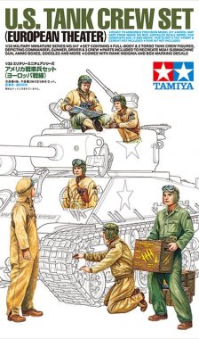 1/35 US Tank Crew Set, European Theater
