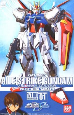 HG 1/100 GAT-X105 Aile Strike Gundam